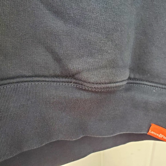 Lance & Malone Navy Blue Vegan Chewbacca Life Magazine Graphic Hoodie US Small - Picture 6 of 11